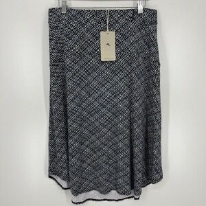 Tommy Bahama Geo Grande Midi Skirt Women's L Blue Purple‎ New NWT 755633247451
